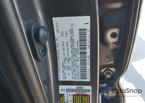 2021 Toyota Tacoma Sr5 V6 z USA, uszkodzony, nr VIN 5TFAZ5CN4MX114529